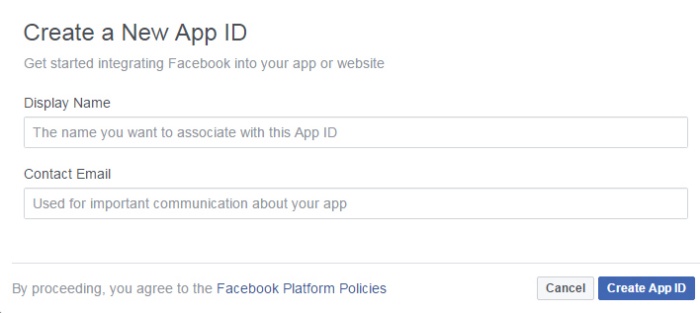 tworzenie aplikacji na Facebooku