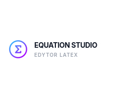 Equation Studio. Edytor Latex online.
					<a href='/projects/equation-studio/index.html'>zobacz</a>