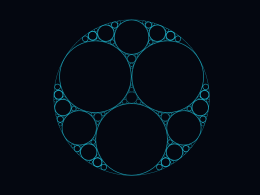 Interaktywny Eksplorator Fraktala Apoloniusza (Apollonian Gasket)
					<a href='/projects/apollonian-gasket/index.html'>zobacz</a>